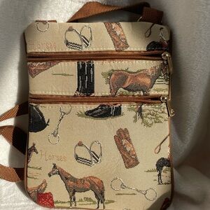 Sainty Equestrian Crossbody Bag